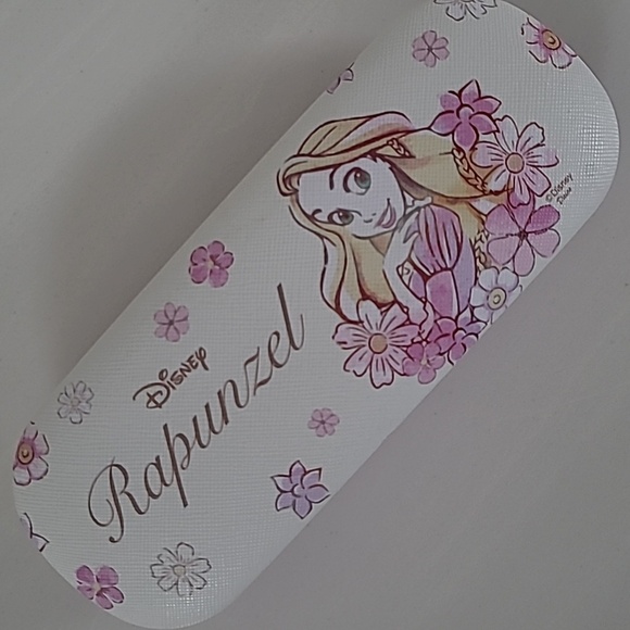 Rapunzel Disney Floral Hardshell Glasses Case Disney x Daiso - Picture 2 of 16